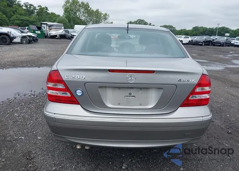 2006 Mercedes-Benz C 280 Luxury 4Matic from USA, damaged, VIN WDBRF92H36F761087